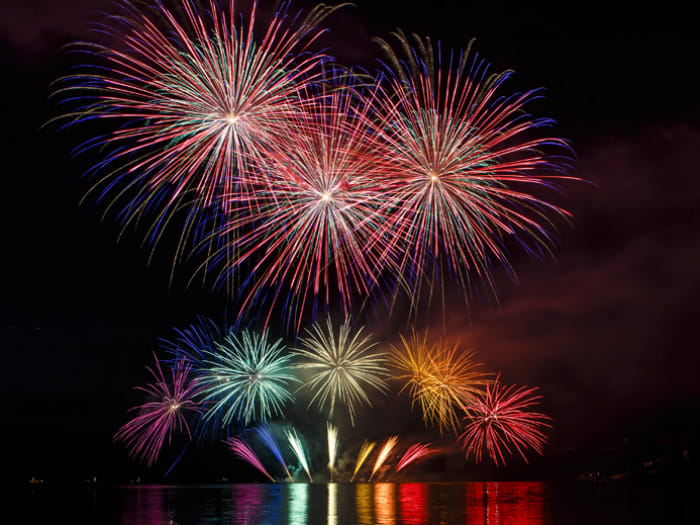 Focení Ohňostroje mobilem